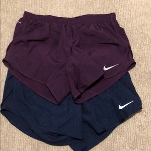 Nike run shorts